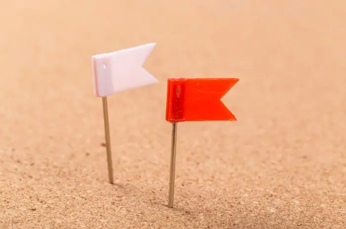 Hiasan Meja Kerja dengan Miniatur Bendera Detail Kecil yang Berarti Besar