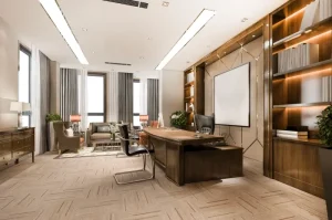 Kantor Klasik Serba Beige