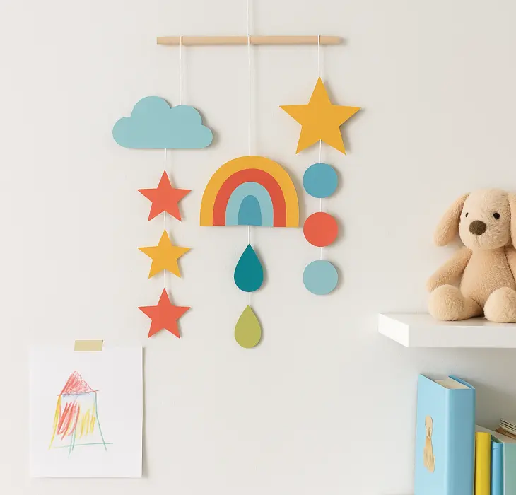 Buat Hiasan Gantung DIY dari Kertas