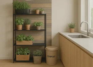Desain Taman Dapur Modern dengan Konsep Sustainable dan Ramah Lingkungan