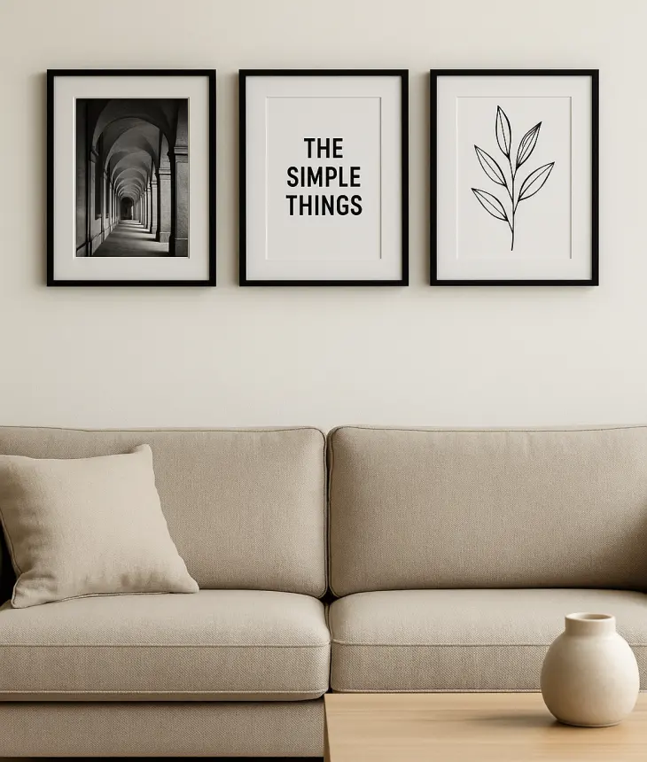 Hiasan Dinding Minimalis: Frame Foto Hitam-Putih: Simpel tapi Artistik