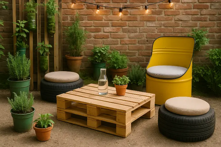 Furniture Outdoor Berbahan Daur Ulang