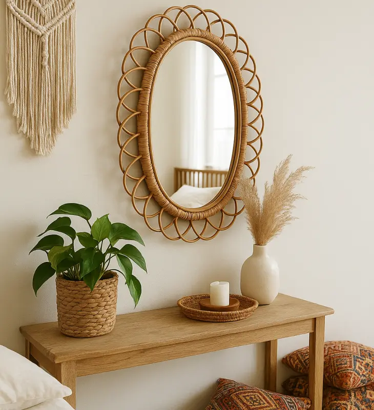 Gunakan Cermin Vintage atau Handmade