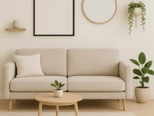 Ide Hiasan Dinding Minimalis untuk Ruang Tamu yang Elegan