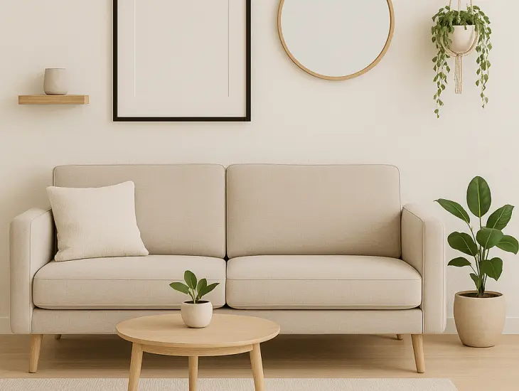 Ide Hiasan Dinding Minimalis untuk Ruang Tamu yang Elegan