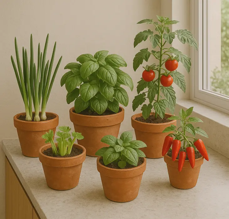 Tanaman Dapur Zero-Waste: Bisa Dimakan, Bisa Ditanam Ulang