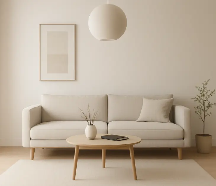 Ide Ruang Tamu Minimalis Modern: Terapkan Warna Netral sebagai Dasar Desain