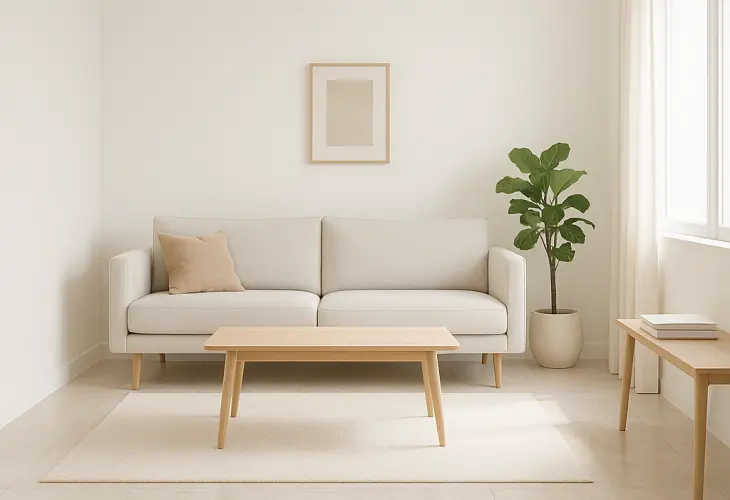Warna Cat Ruang Tamu Minimalis yang Bikin Ruang Terlihat Lebih Luas