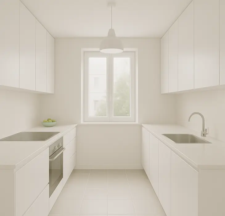 Warna Netral dan Material Reflektif