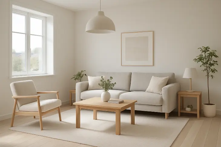 Warna Netral sebagai Palet Utama