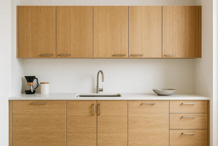 Material Terbaik untuk Kabinet Dapur Minimalis: HPL (High Pressure Laminate): Favorit Dapur Minimalis Modern