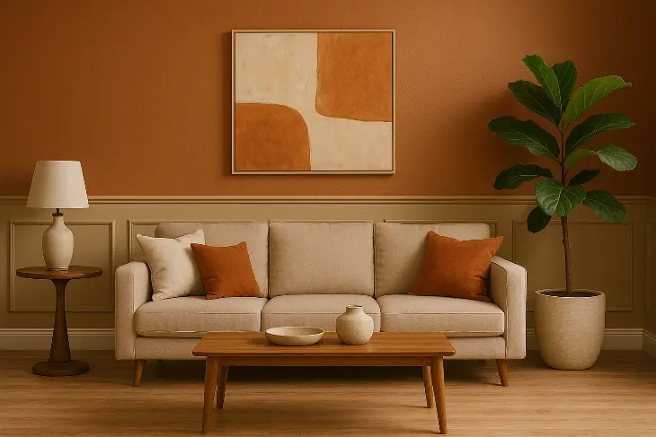 Trend Warna Cat Ruang Tamu: Earth Tone: Hangat, Natural, dan Menenangkan
