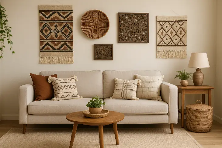 Tips Menata Hiasan Dinding Etnik agar Ruangan Tetap Elegan