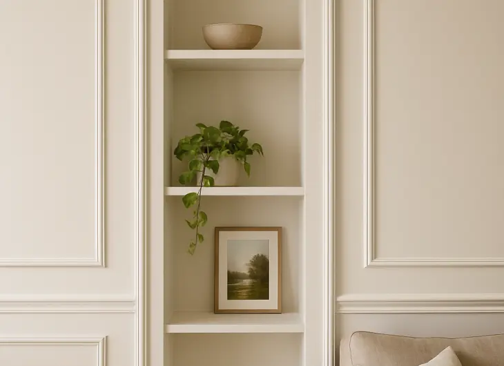 Wall Panel dengan Niche Vertikal Bertingkat