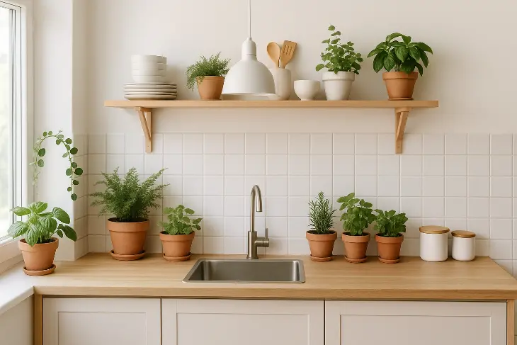 Taman Dapur ala Skandinavia: Simpel tapi Estetik, Bikin Dapur Makin Nyaman dan Cantik
