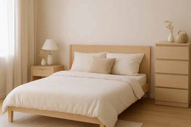 Kamar Tidur Aesthetic ala Korea: Warna Pastel & Netral Kunci Suasana Tenang