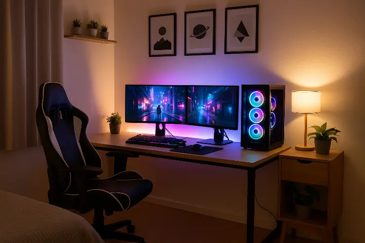 Ide Desain Kamar Gaming Keren, Estetik, dan Nyaman untuk Semua Ruangan