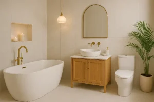 Inspirasi Desain Kamar Mandi Sederhana tapi Tetap Mewah