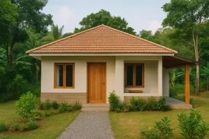 Desain Rumah Minimalis Sederhana di Desa yang Nyaman, Asri, dan Estetik