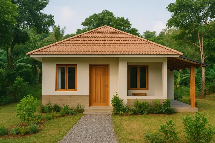 Desain Rumah Minimalis Sederhana di Desa yang Nyaman, Asri, dan Estetik