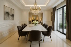 Inspirasi Ruang Makan Mewah yang Bikin Hunian Tampak Elegan