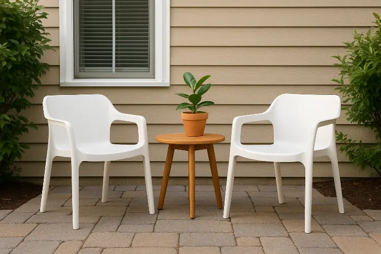 Kursi Teras Plastik Minimalis - Praktis dan Ekonomis