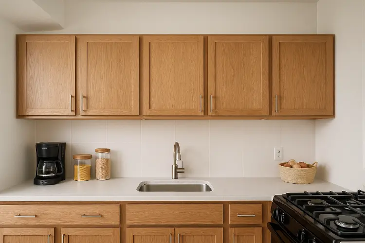 Lemari Dapur Gantung Simpel - Hemat Ruang dan Praktis