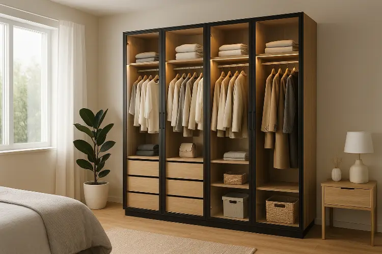 Lemari Kaca Transparan - Stylish dan Estetik