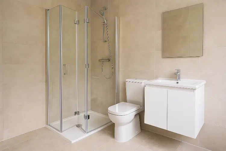 Model Kaca Kamar Mandi Lipat (Folding Glass)