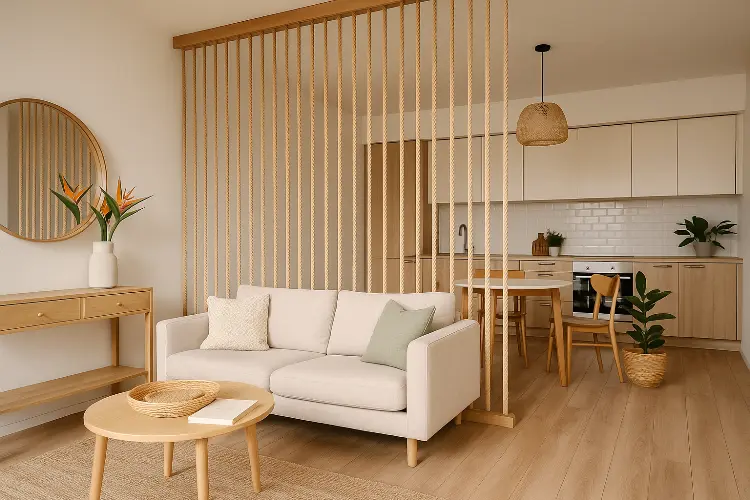 Partisi Tali untuk Nuansa Natural