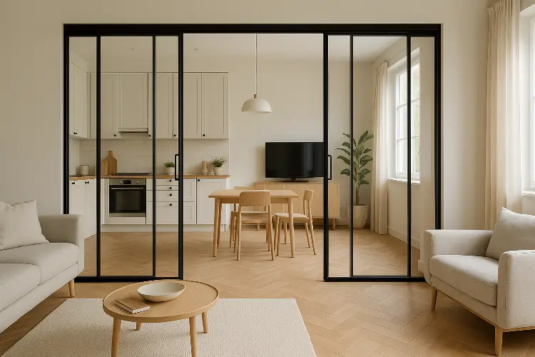 Sekat Pintu Kaca Fleksibel